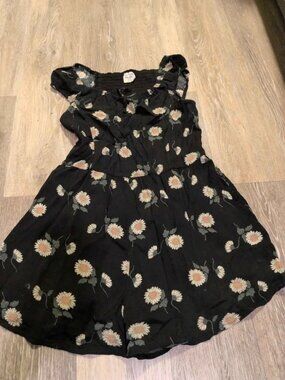 Abercrombie Kids Sunflower Romper 11/12